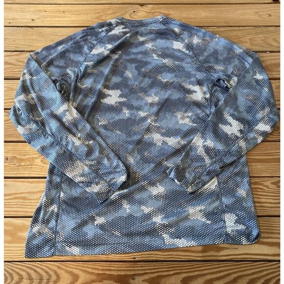 Simms Long Sleeve Athletic Top Size Medium Men’s Gray - Picture 2 of 8